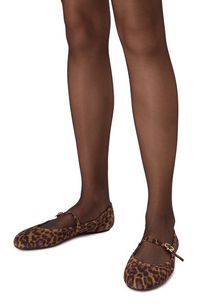 Замшевые балетки carla GIANVITO ROSSI, арт. G22223.05G0M.CMDALLP, фото 3