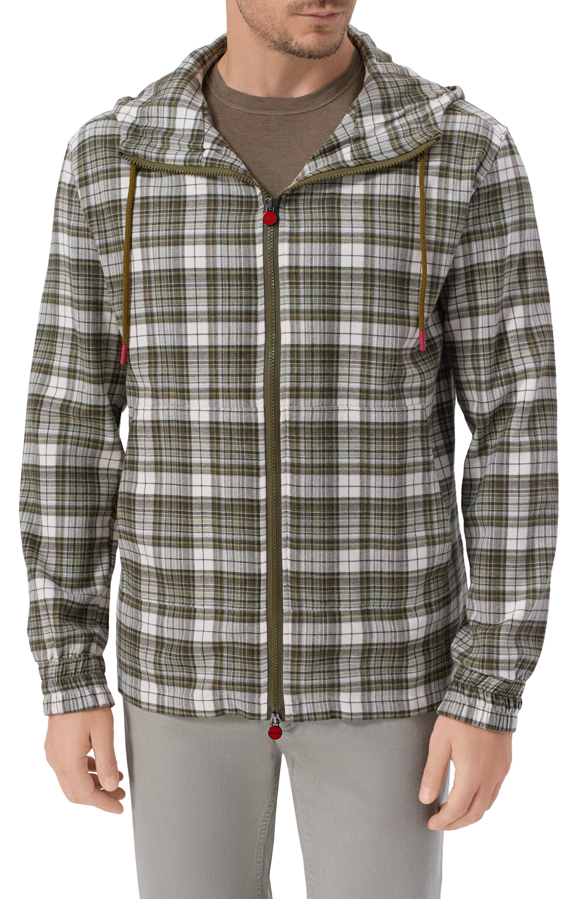 Хлопковая куртка-рубашка KITON, арт. UMC010H0907202, фото 3