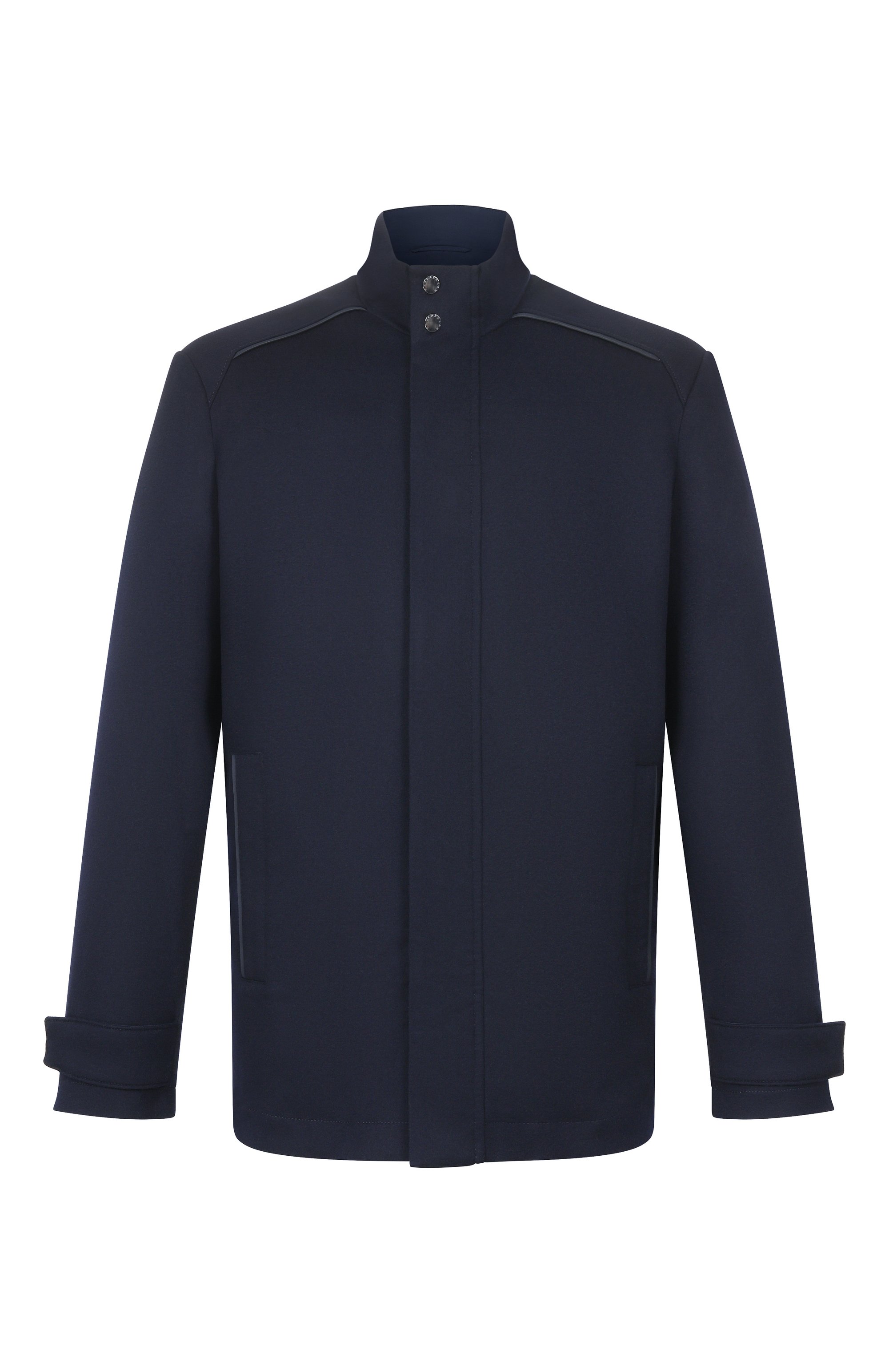 Кашемировая куртка PAUL&SHARK темно-синего цвета по цене 351500 руб., арт. 26412307, фото 1 Кашемировая куртка PAUL&SHARK, арт. 26412307, фото 1