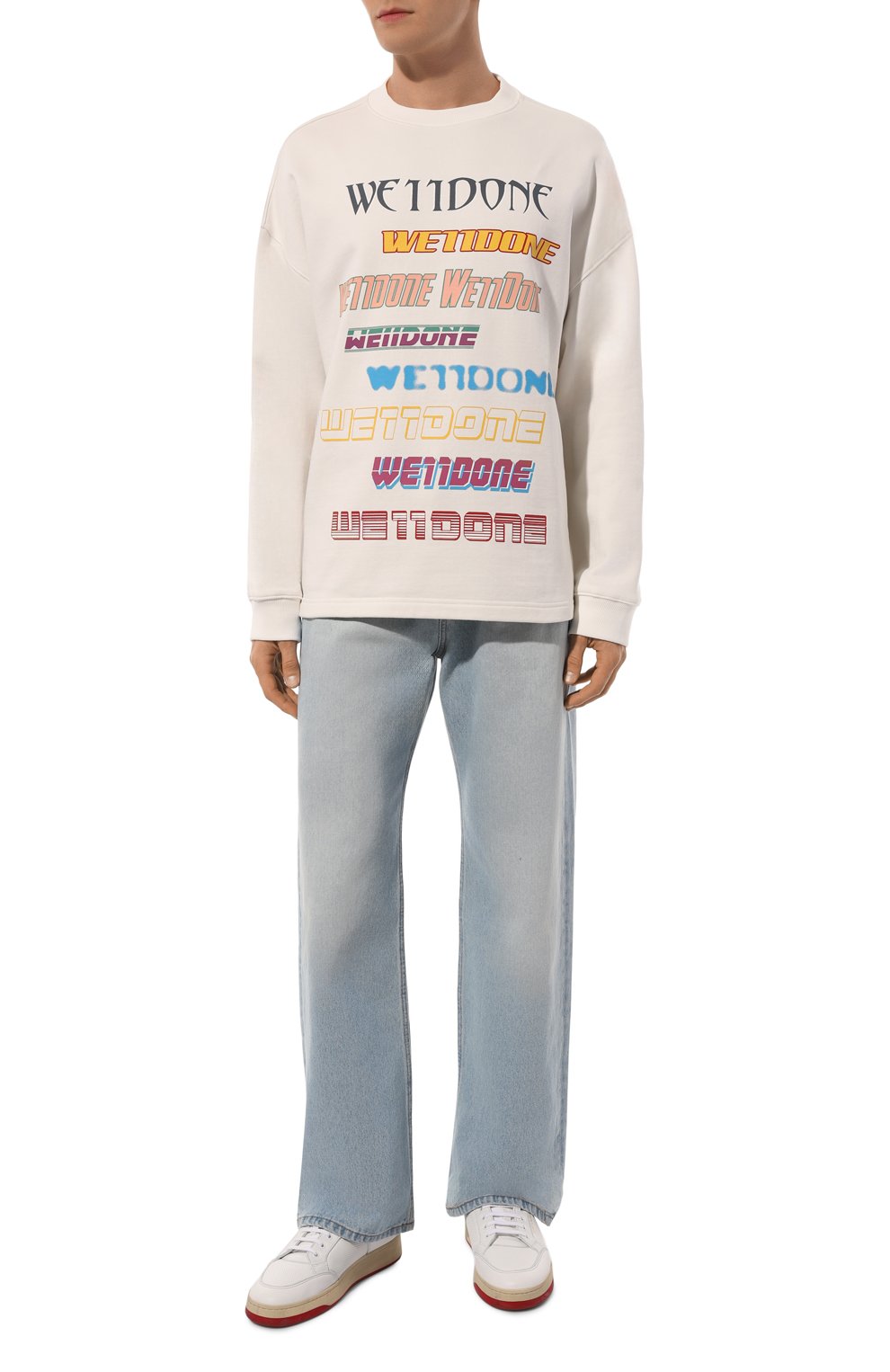 Кожаные кеды sl/61 SAINT LAURENT, арт. 713600/2W4AA, фото 2