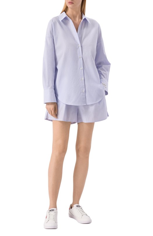 Кожаные кеды Diesel Y03908/P0476 Белый  Y03908/P0476 Фото 3