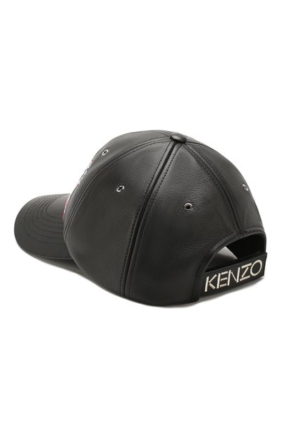 Кожаная бейсболка KENZO, арт. F955AC301L49, фото 2