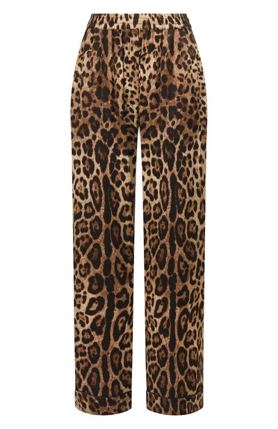 Женские шелковые брюки DOLCE & GABBANA, арт. FTAMPT/FSAXY