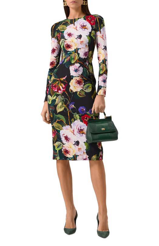 Сумка Sicily small Dolce & Gabbana BB9003_BE9003_BI9003/A1095_1 Зелёный  BB9003_BE9003_BI9003/A1095_1 Фото 7