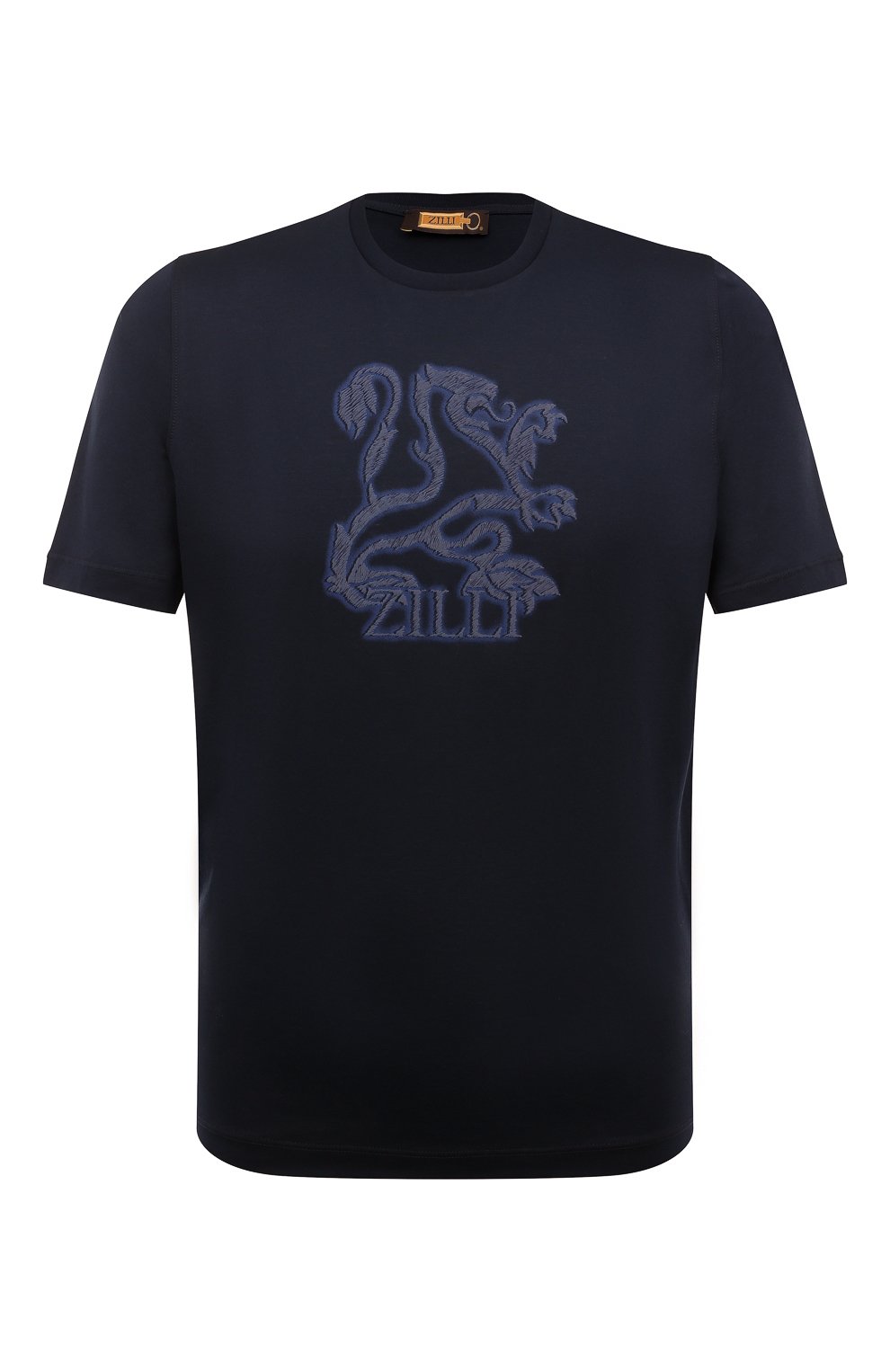 Хлопковая футболка ZILLI, арт. MBZ-NT530-GRIF1/MC01, фото 1