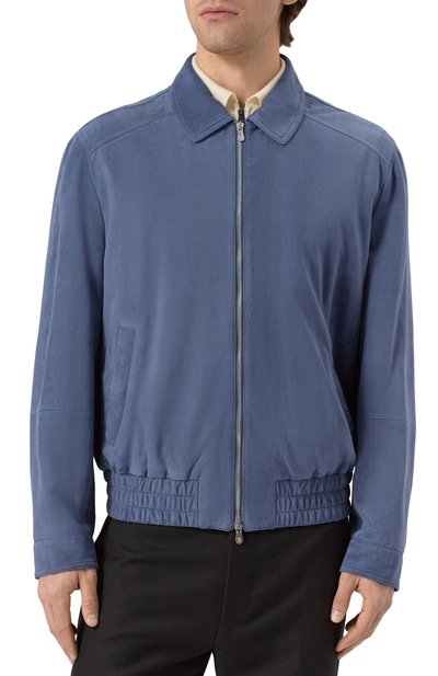 Замшевый бомбер BRUNELLO CUCINELLI, арт. M0PCL2027, фото 3