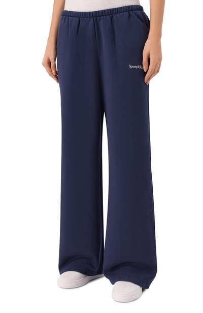 Хлопковые брюки SPORTY AND RICH, арт. PA08284300BL106, фото 3