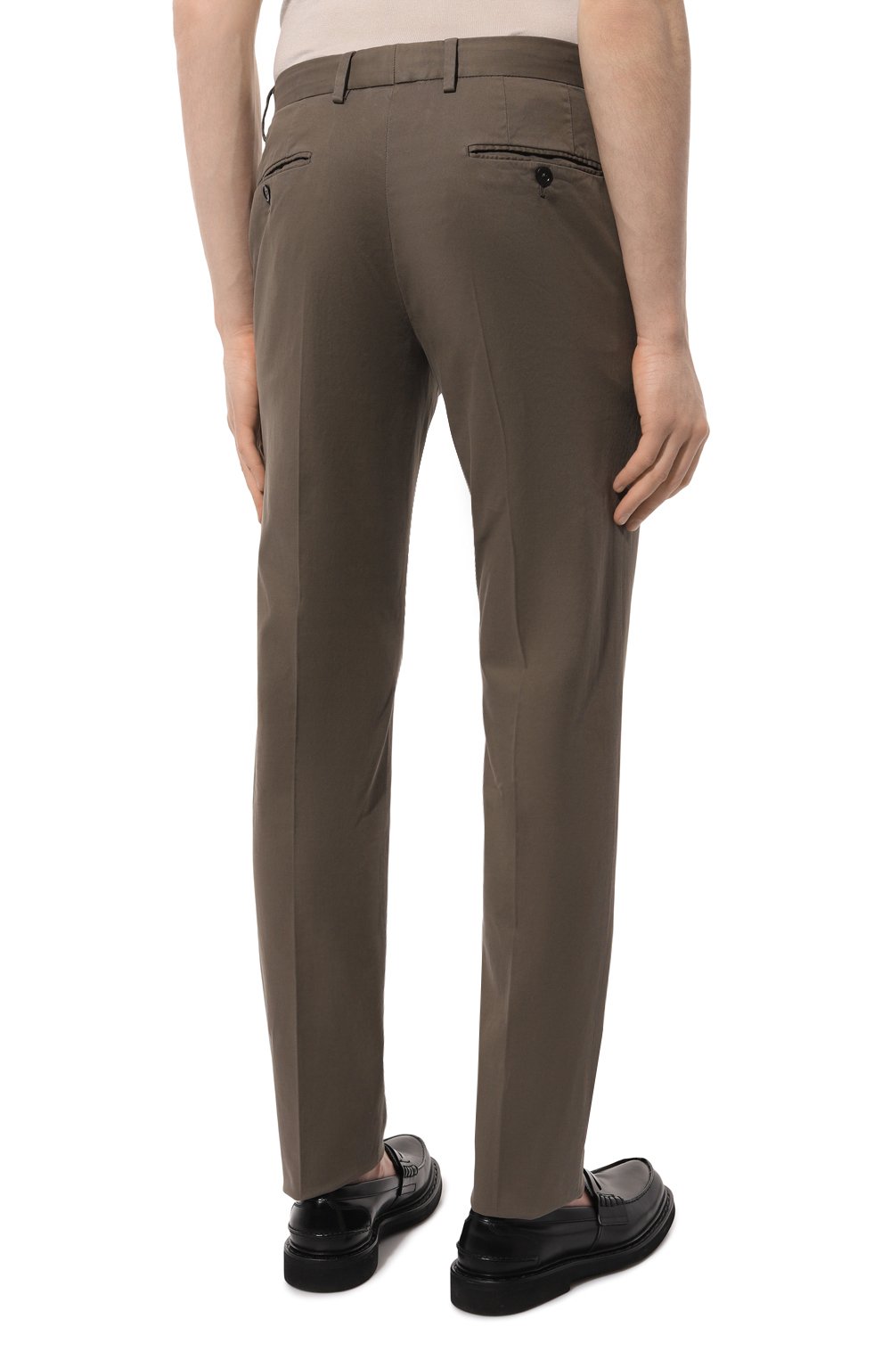 Хлопковые брюки ZEGNA, арт. UDI17A7/TR00, фото 4