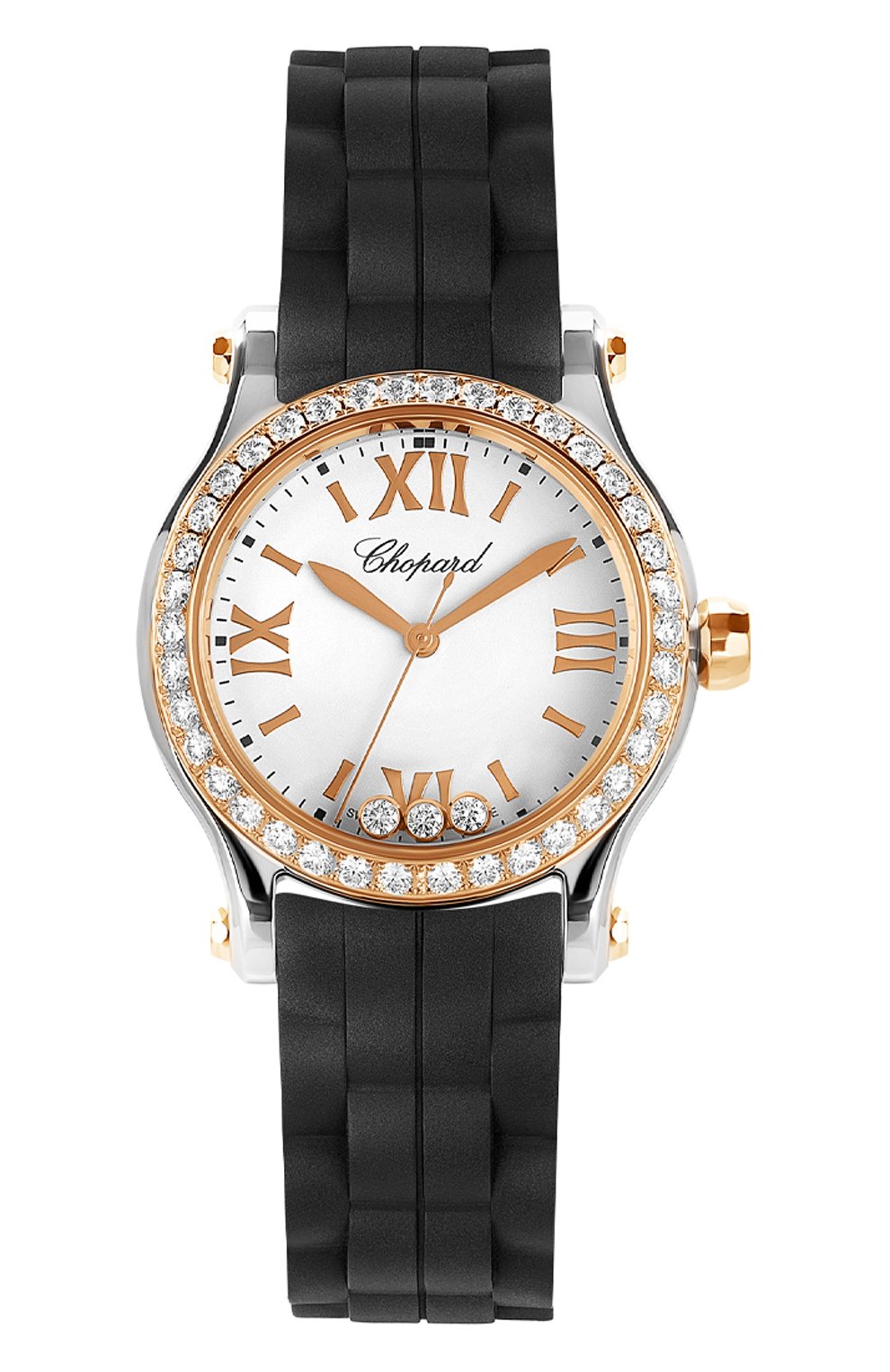 Часы happy sport steel rose gold diamond CHOPARD, арт. 278590-6003, фото 1