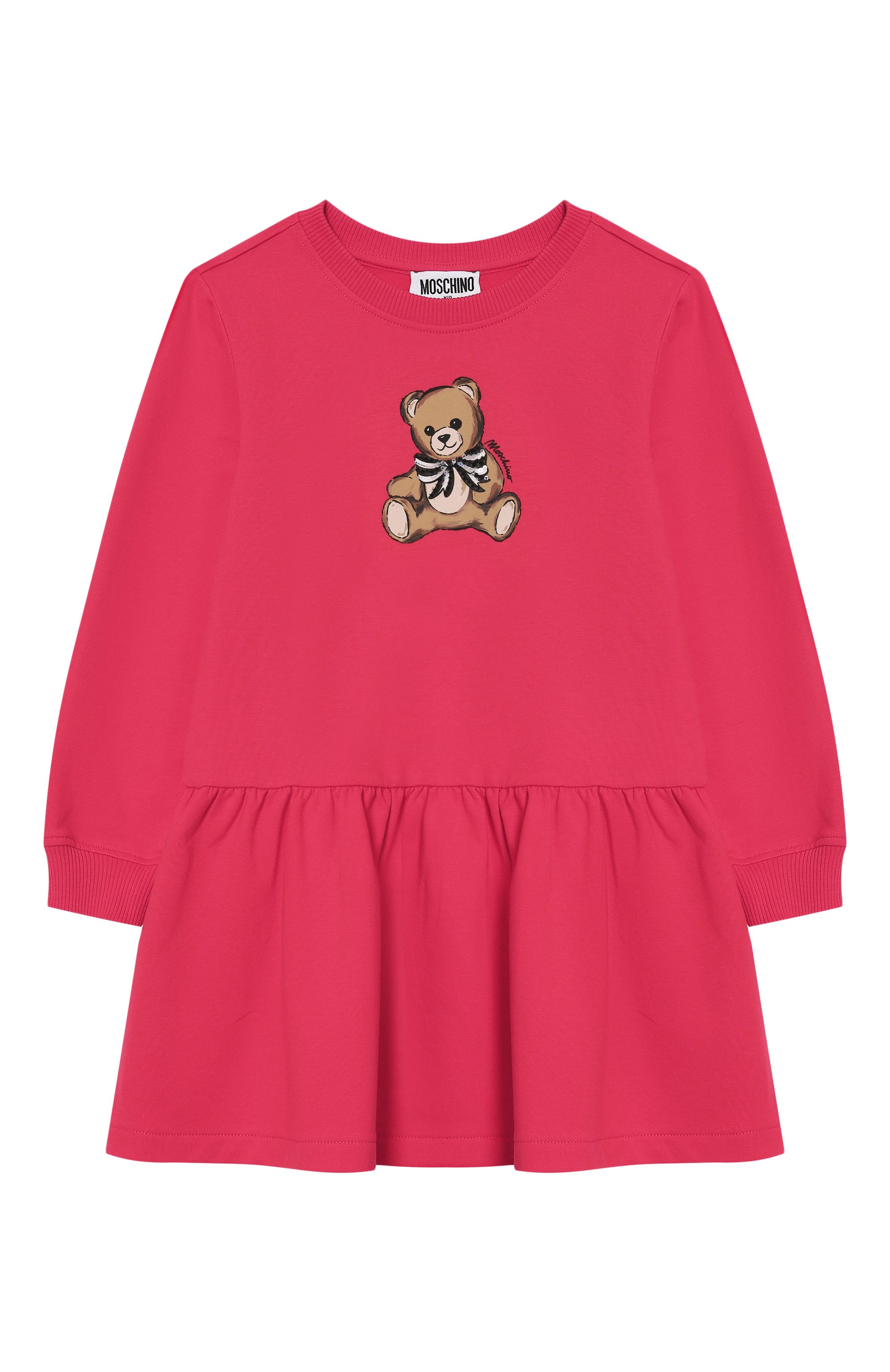 Хлопковое платье MOSCHINO, арт. HDV0H7/LDA16/4-8, фото 1