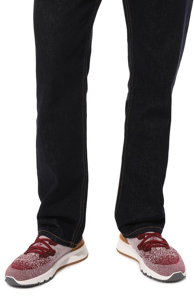 Текстильные кроссовки BRUNELLO CUCINELLI, арт. MZUKIB2051, фото 3