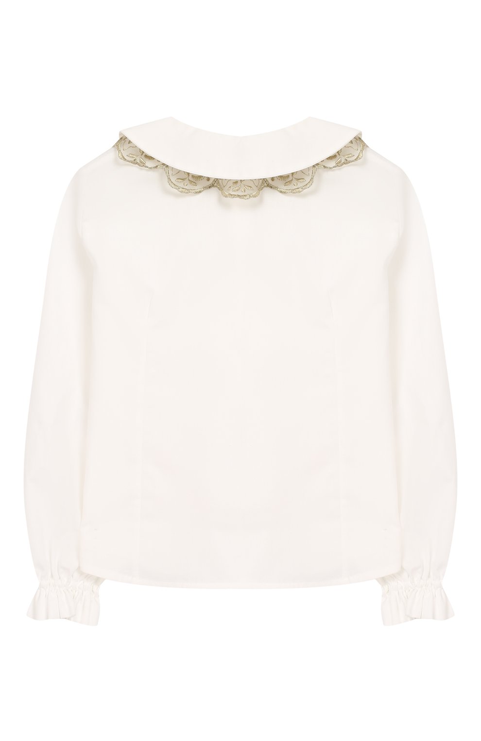 Хлопковая блуза с отделкой CAF, арт. 24.22-P0/9A-11A, фото 2