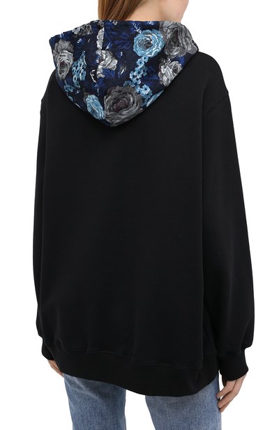 Хлопковое худи MSGM, арт. 2941MDM174 207799, фото 4