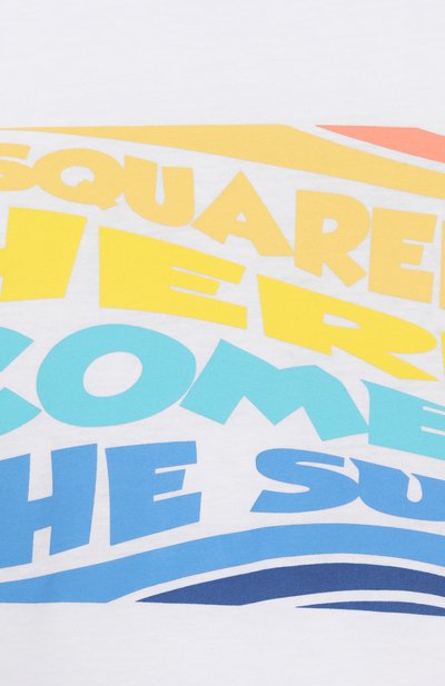 Хлопковая футболка DSQUARED2, арт. DQ2781/D004G, фото 3