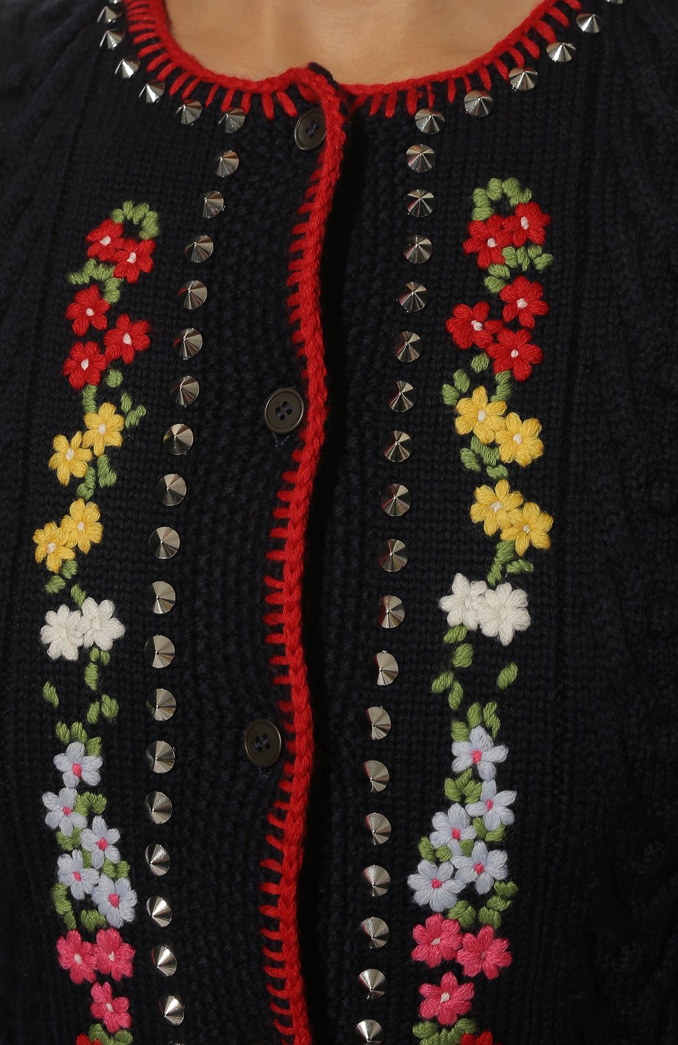 Шерстяной кардиган MIU MIU, арт. MMF554-1Z3M-F0008, фото 5