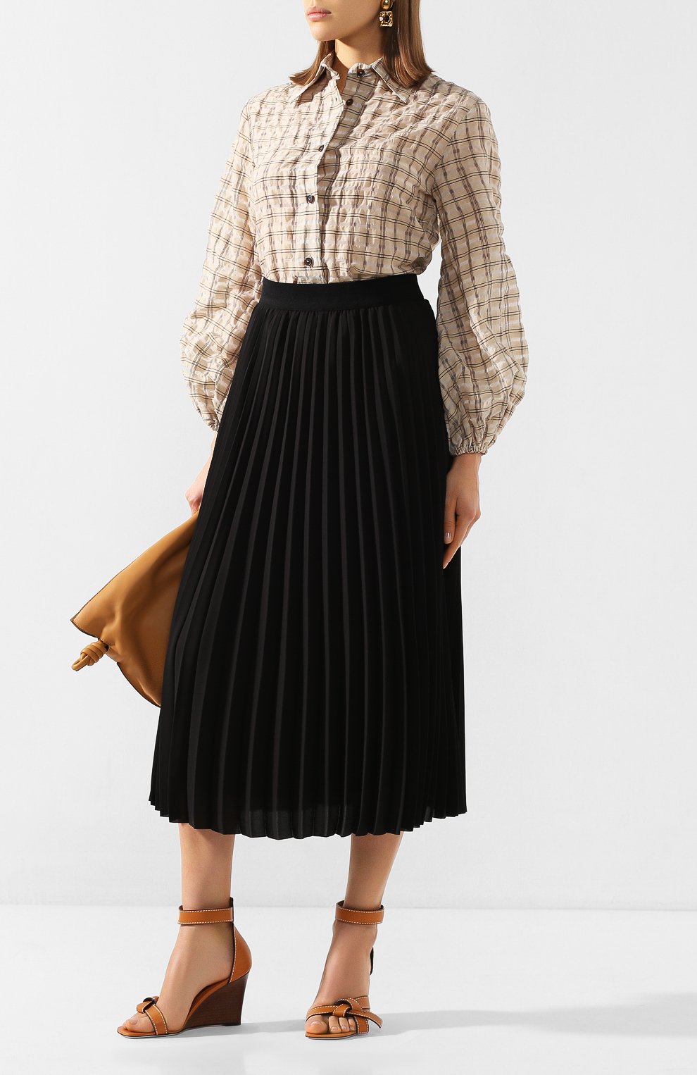 Плиссированная юбка BY MALENE BIRGER, арт. Q68878001/PALMAH, фото 2