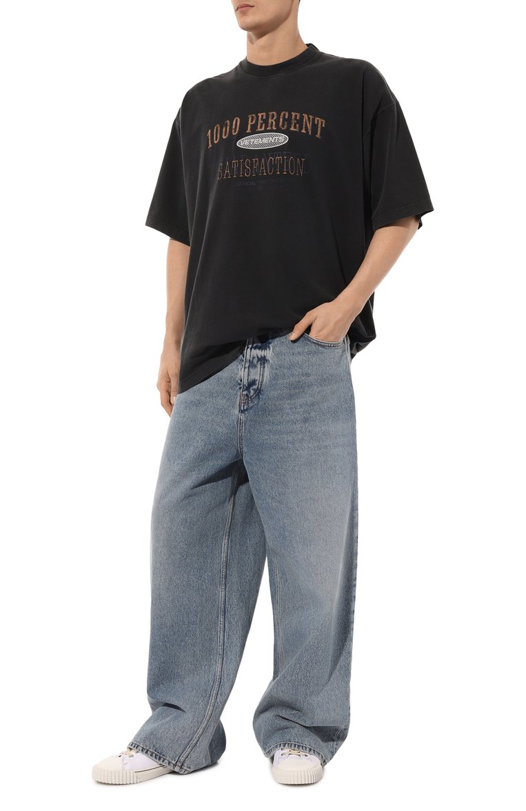 Хлопковая футболка VETEMENTS, арт. UE64TR170B, фото 1