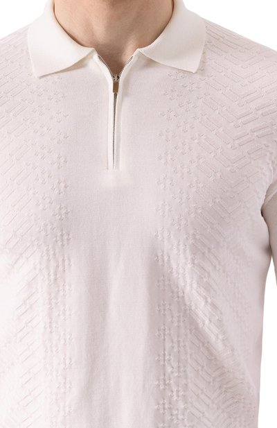 Поло из шелка и хлопка ZILLI, арт. KZP002M0145VSHC00_, фото 5