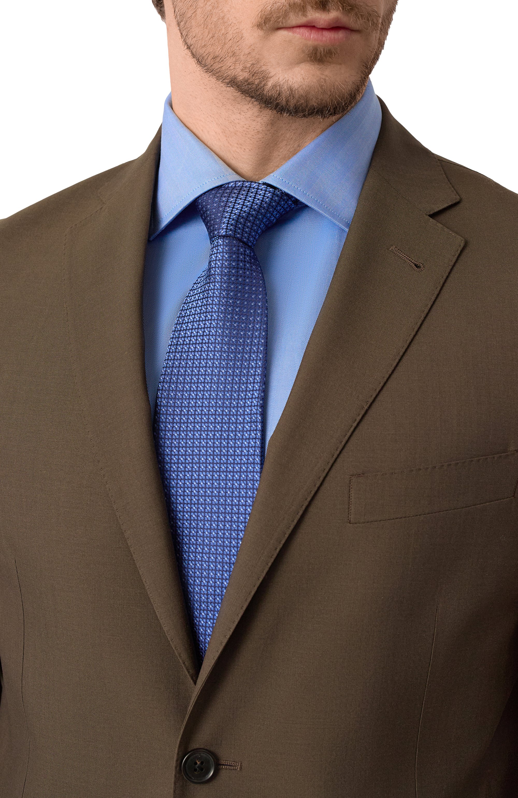 Шелковый галстук CORNELIANI, арт. 25U302-2520326, фото 2