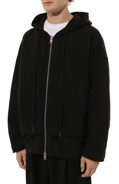 Хлопковая толстовка ANDREA YA'AQOV, арт. 24MFEP01, фото 3