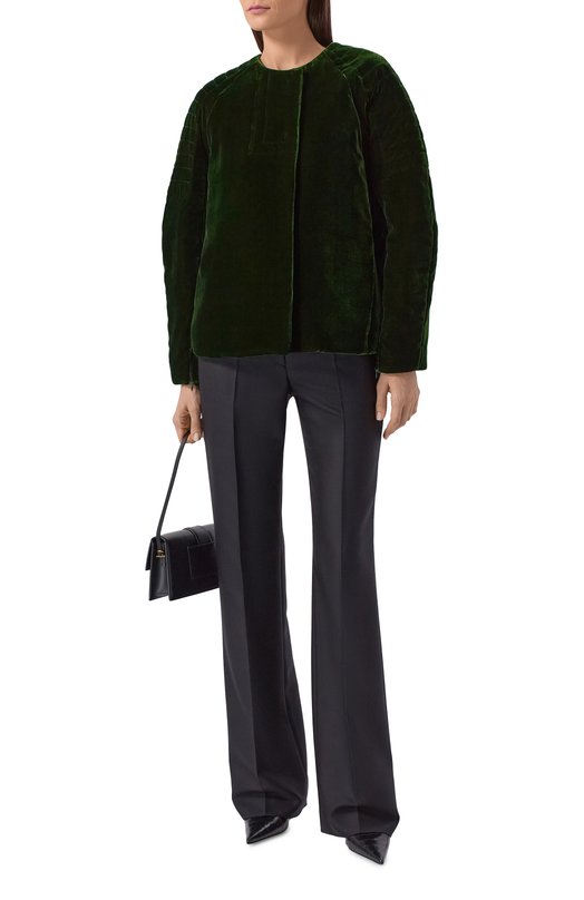 Бархатная куртка Akhmadullina 1226.2K120/V501 Зелёный  1226.2K120/V501 Фото 2