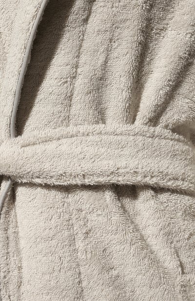 Халат unito FRETTE серого цвета по цене 39950 руб., арт. FR4645 D2060 G02X, фото 5 Халат unito FRETTE, арт. FR4645 D2060 G02X, фото 5