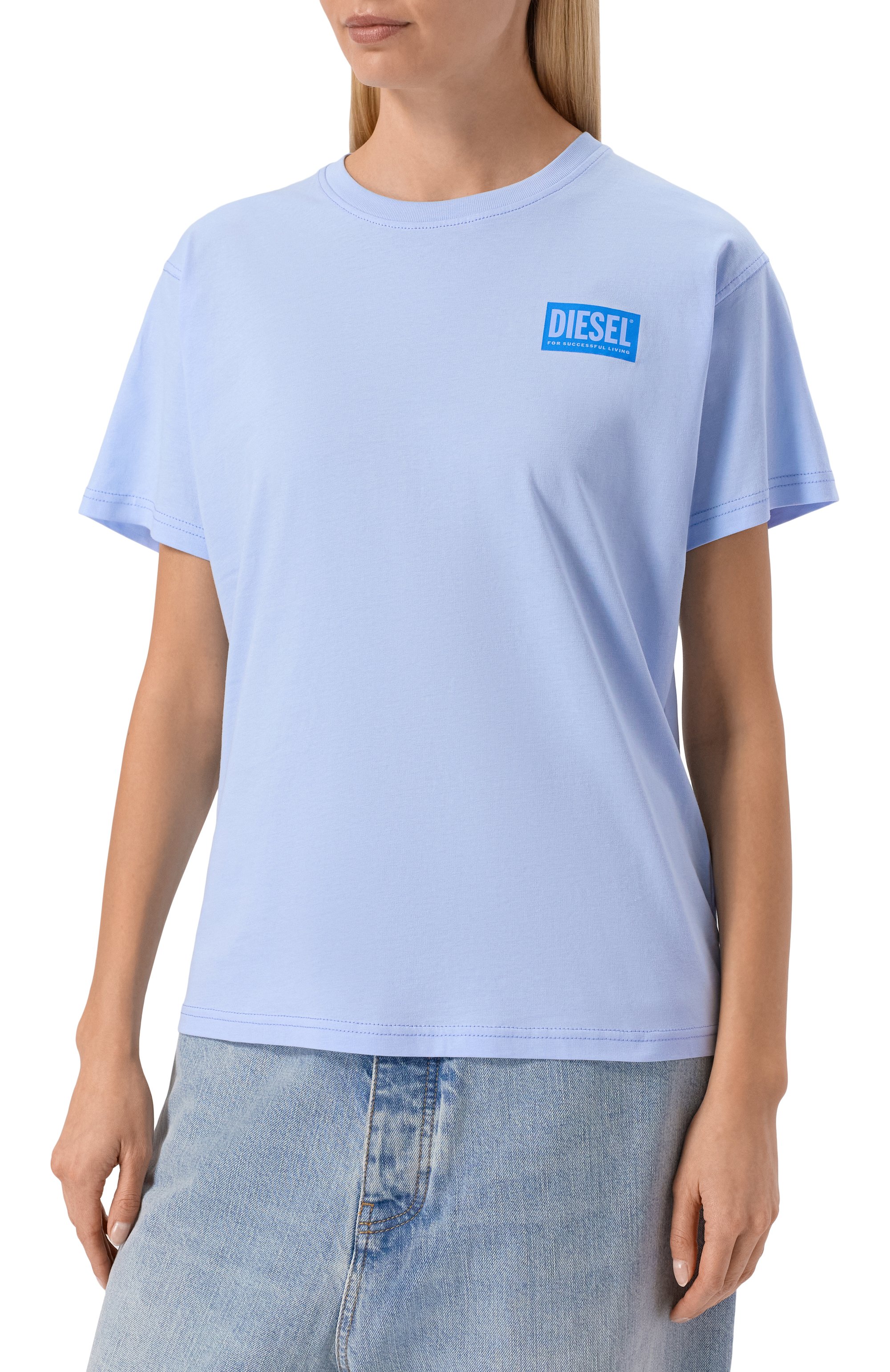 Хлопковая футболка DIESEL, арт. A21216/0QIAM, фото 3