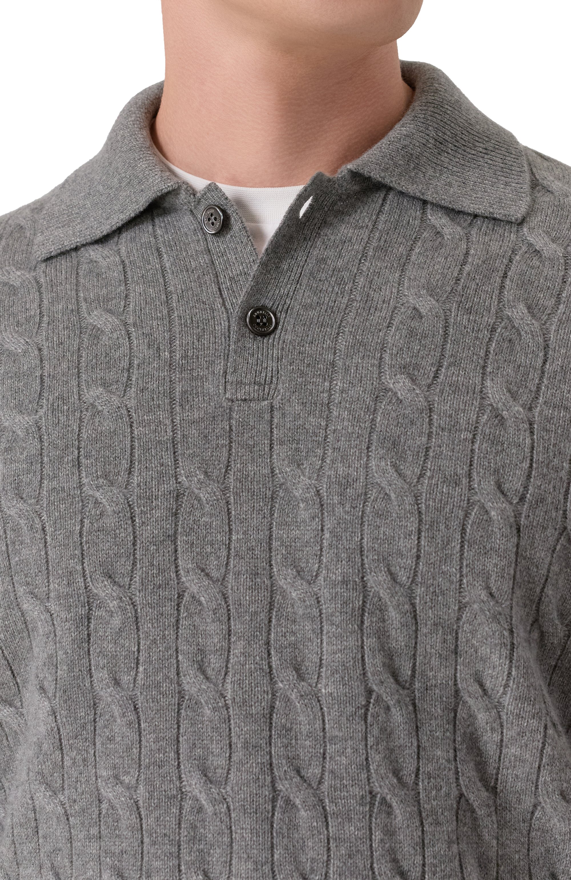 Кашемировое поло BRUNELLO CUCINELLI, арт. M22707205, фото 5