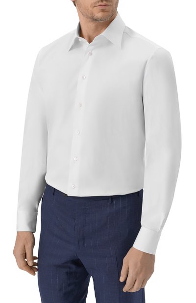 Хлопковая сорочка ZILLI, арт. CLAA01M010813044U, фото 3