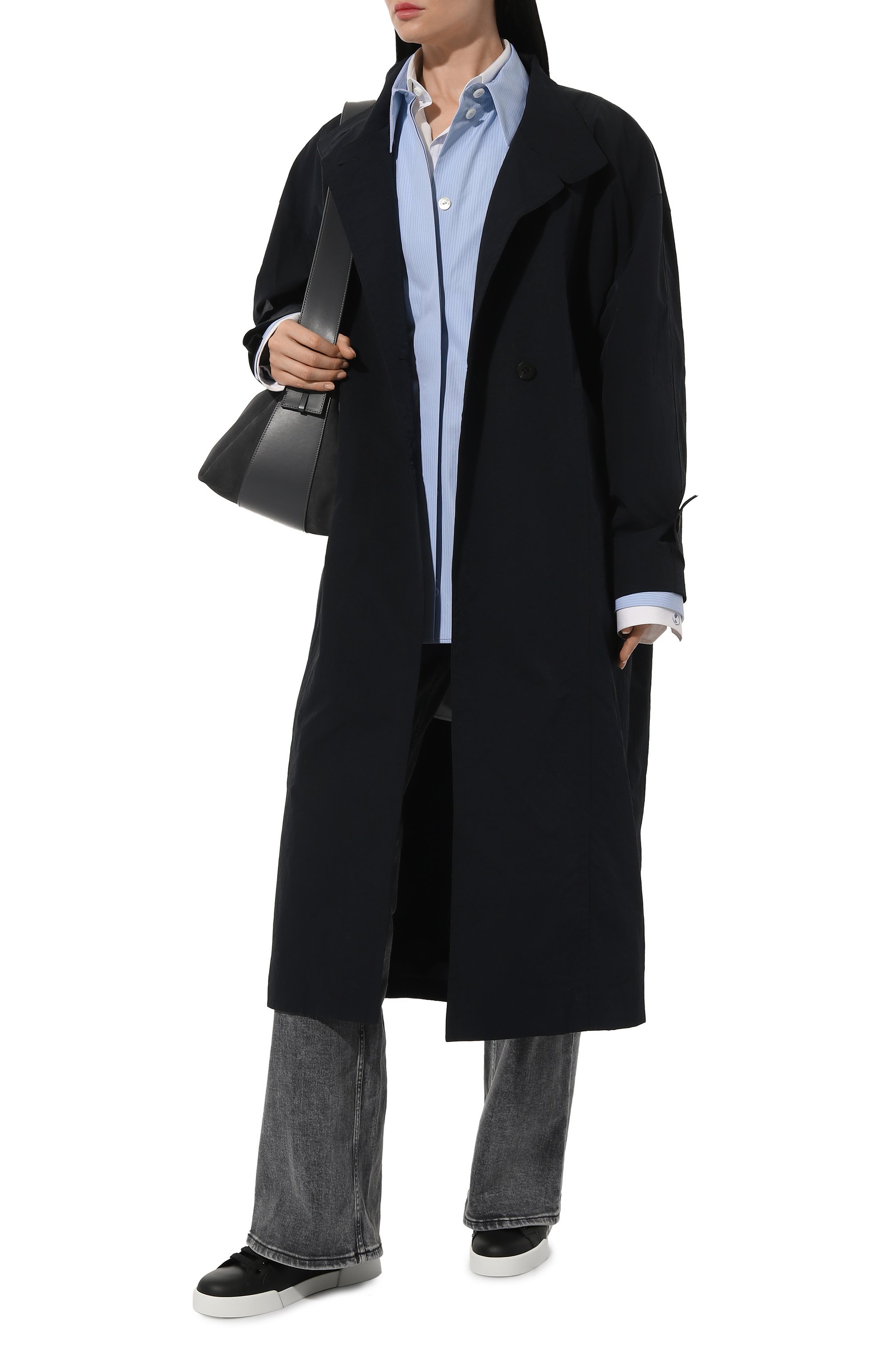 Кожаные кеды portofino DOLCE & GABBANA, арт. CK1545/AC330, фото 2