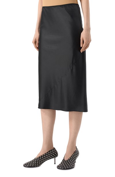 Атласная юбка DRIES VAN NOTEN, арт. 251-010804-1032, фо�то 3