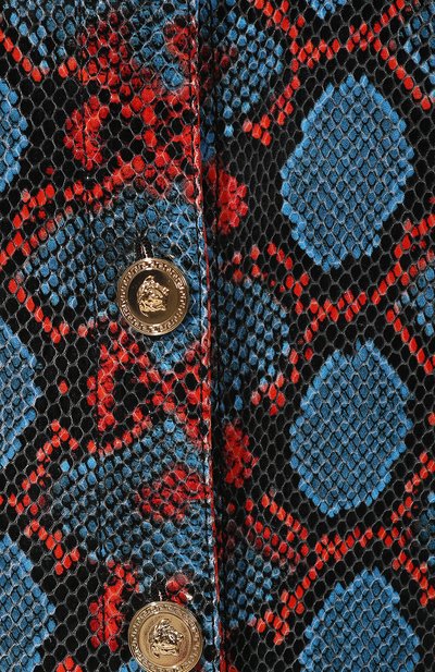 Кожаная юбка VERSACE, арт. A83011/A229292, фото 5