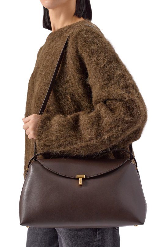 Сумка T-Lock TOTEME 244-WAL956-LE0025 Коричневый  244-WAL956-LE0025 Фото 2