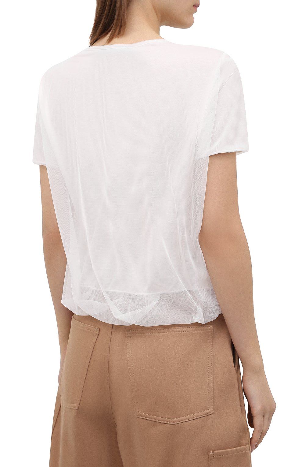 Хлопковый топ EMPORIO ARMANI, арт. 3K2M9G/2JW6Z, фото 4
