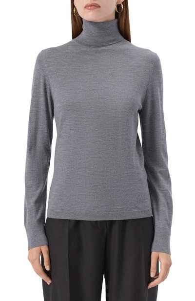 Шерстяная водолазка ALLUDE, арт. 255/64012, фото 3