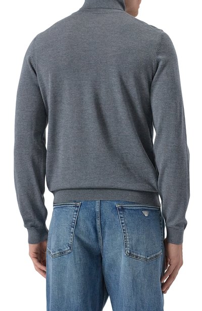 Шерстяная водолазка BOSS, арт. 50468262, фото 4