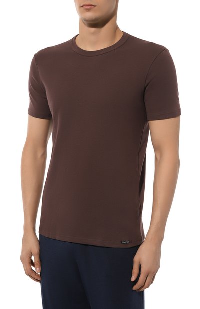 Хлопковая футболка TOM FORD, арт. T4M08104/202, фото 3
