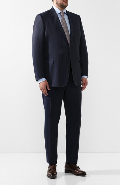 Шерстяной костюм с пиджаком на двух пуговицах EDUARD DRESSLER, арт. NR12/12045, фото 1