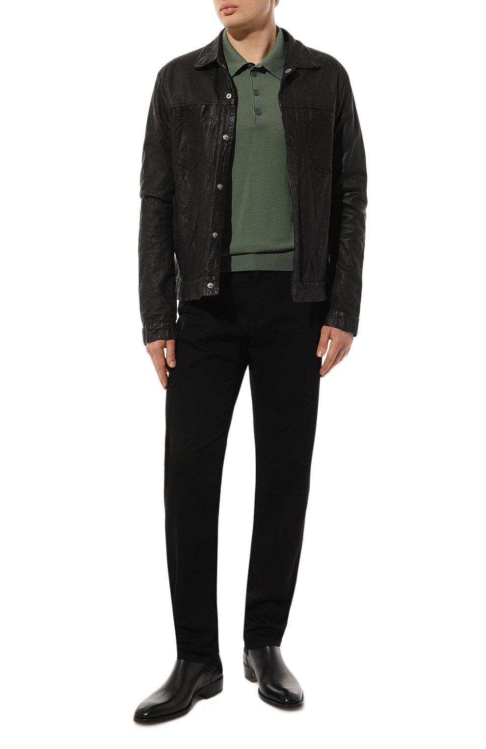 Шерстяное поло GIORGIO ARMANI, арт. 8NSF03/SM99Z, фото 2