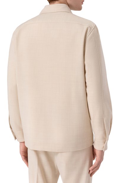 Рубашка GRAN SASSO кремового цвета по цене 46850 руб., арт. 95150/58202, фото 4 Рубашка GRAN SASSO, арт. 95150/58202, фото 4