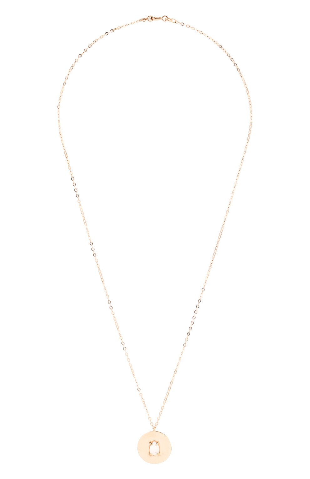 Подвеска с розовым кварцем: телец MOONKA, арт. in-nl-qrz, фото 1