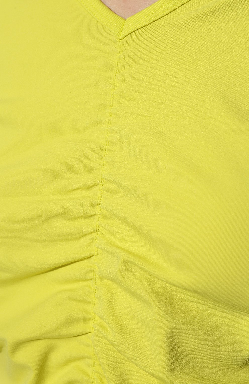 Топ HELMUT LANG желтого цвета по цене 24350 руб., арт. L09HW507, фото 5 Топ HELMUT LANG, арт. L09HW507, фото 5