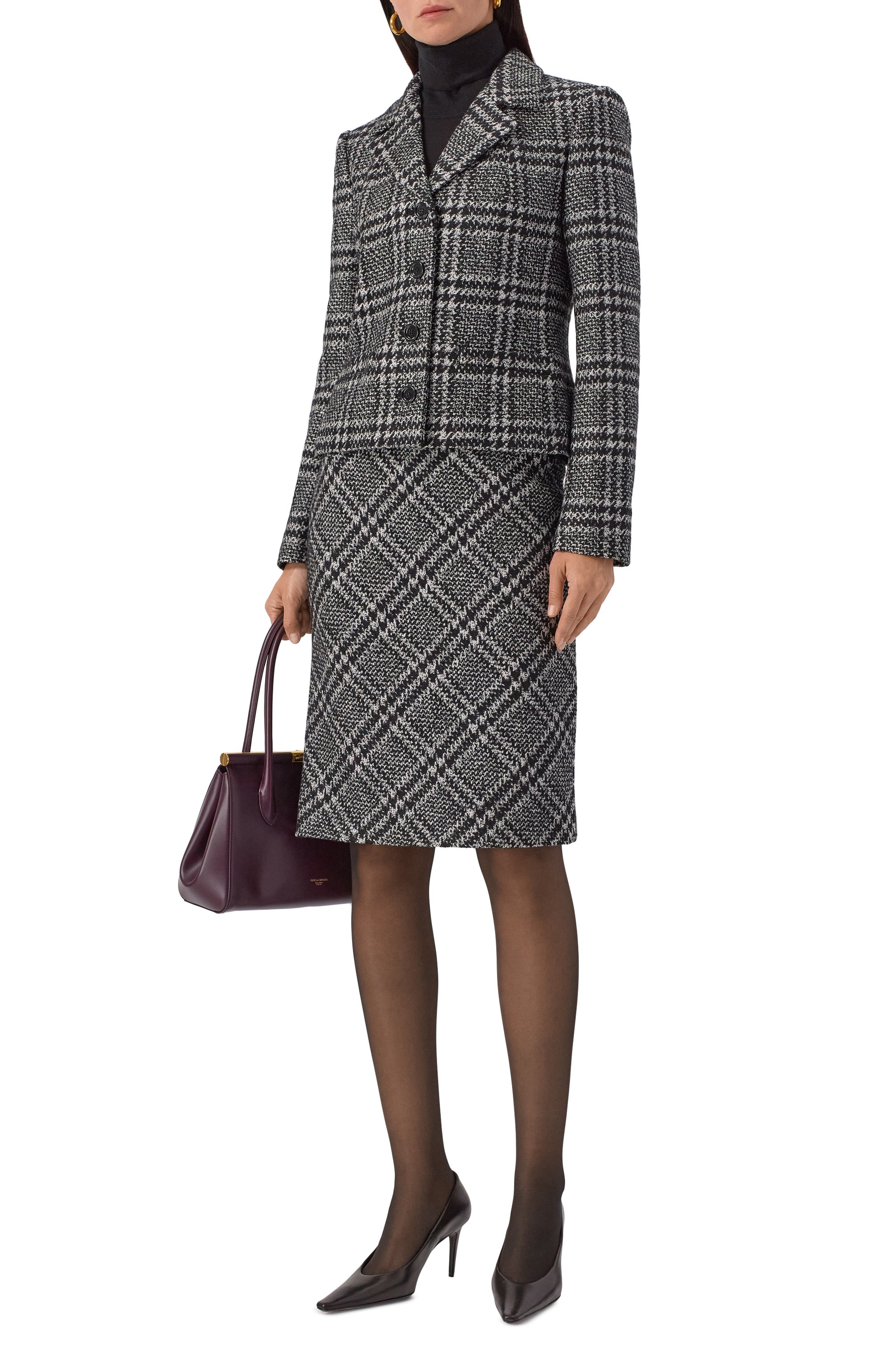 Жакет из шерсти и шелка DOLCE & GABBANA, арт. F27FVT/FQZAH, фото 2