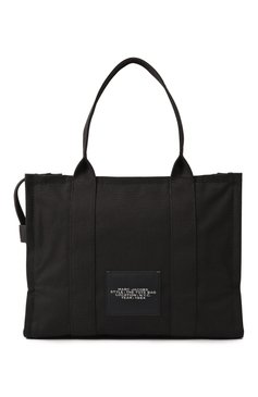 Женская сумка the tote bag large MARC JACOBS (THE) черного цвета, арт. M0016156 | Фото 6 (Сумки-технические: Сумки-шопперы; Материал: Текстиль; Размер: large; Материал сплава: Проставлено; Драгоценные камни: Проставлено; Нос: Не проставлено)