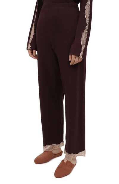 Пижама ZIMMERLI бордового цвета по цене 39400 руб., арт. 762-4182, фото 4 Пижама ZIMMERLI, арт. 762-4182, фото 4
