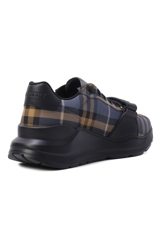 Комбинированные кроссовки Burberry 8123039 Синий  8123039 Фото 4