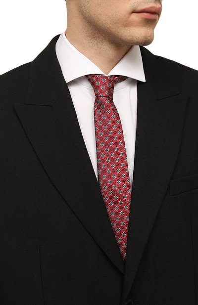 Шелковый галстук CANALI, арт. 18/HJ03653, фото 2