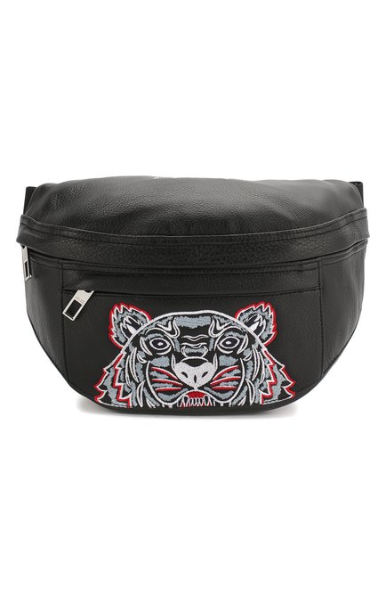 Мужская кожаная поясная сумка KENZO, арт. F965SF305L49