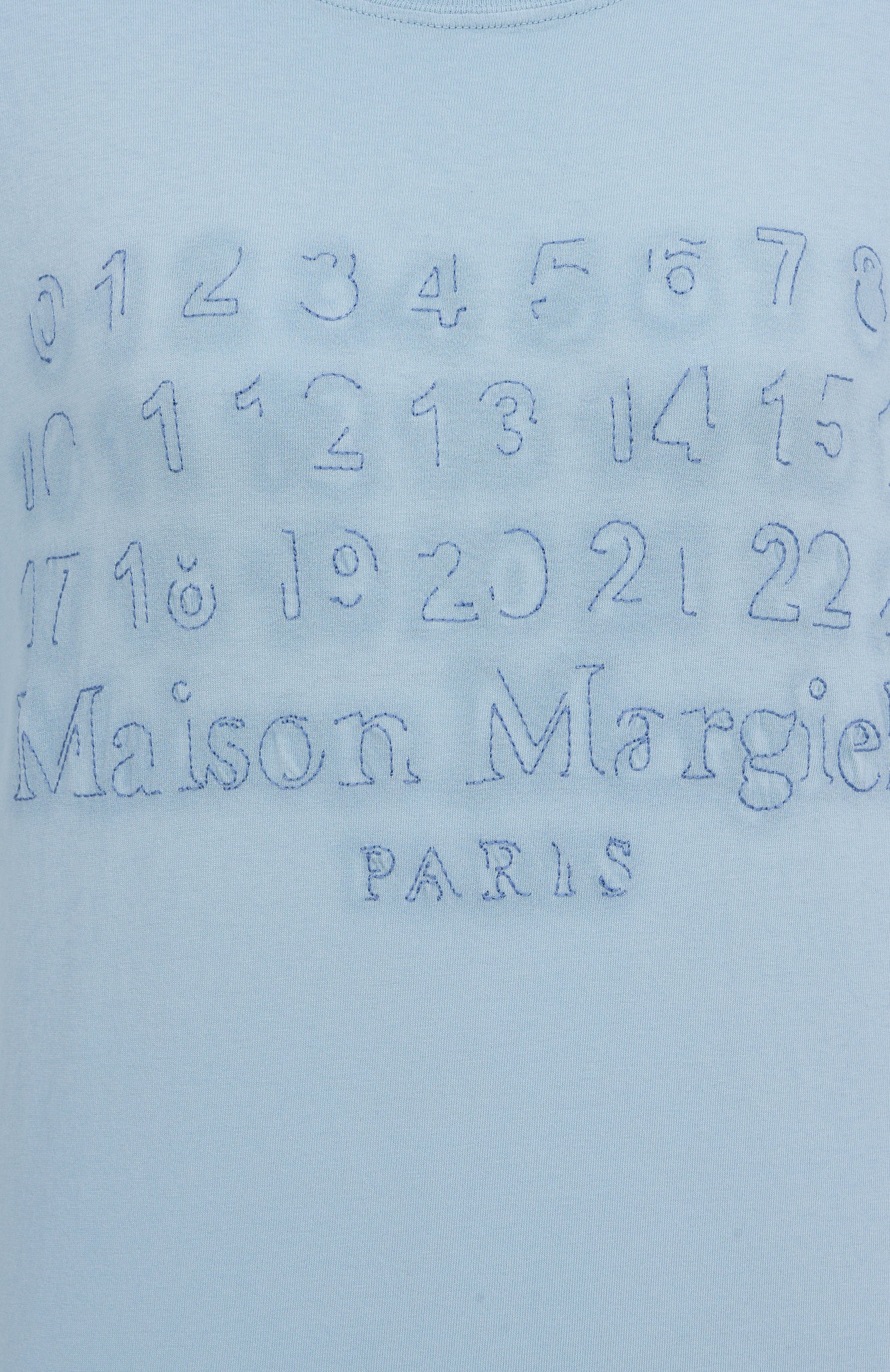 Хлопковая футболка MAISON MARGIELA, арт. S51GC0536/S24575, фото 6