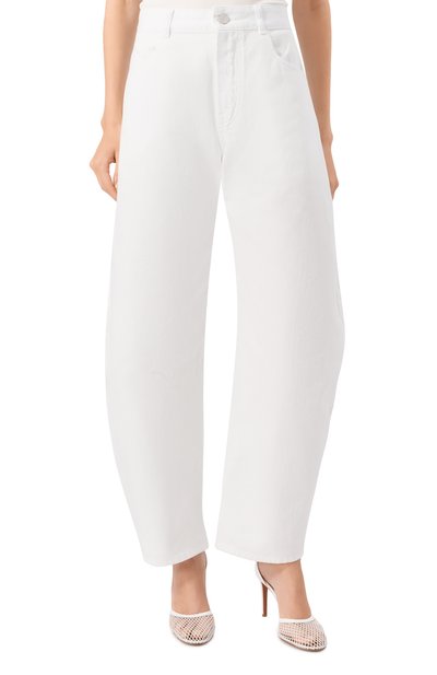 Джинсы ALAIA белого цвета по цене 152500 руб., арт. AA9P1181D002B, фото 3 Джинсы ALAIA, арт. AA9P1181D002B, фото 3